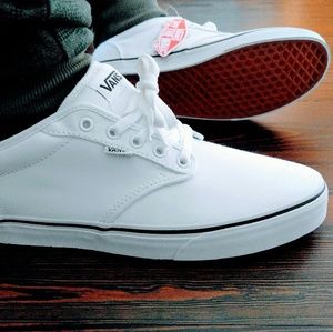 Vans Atwood canvas white size 12 mens